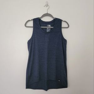 The North Face Dark Blue Racerback Tank Top Size Medium